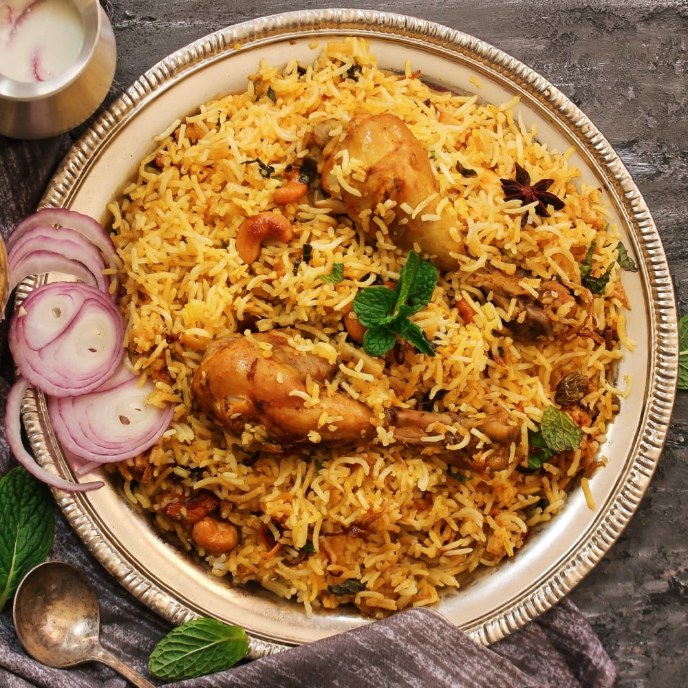 Hyderabadi Chicken Biryani Recipe