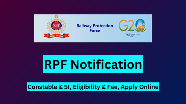 RPF Notification 2024