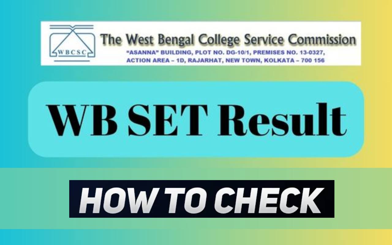 WB SET Result 2024