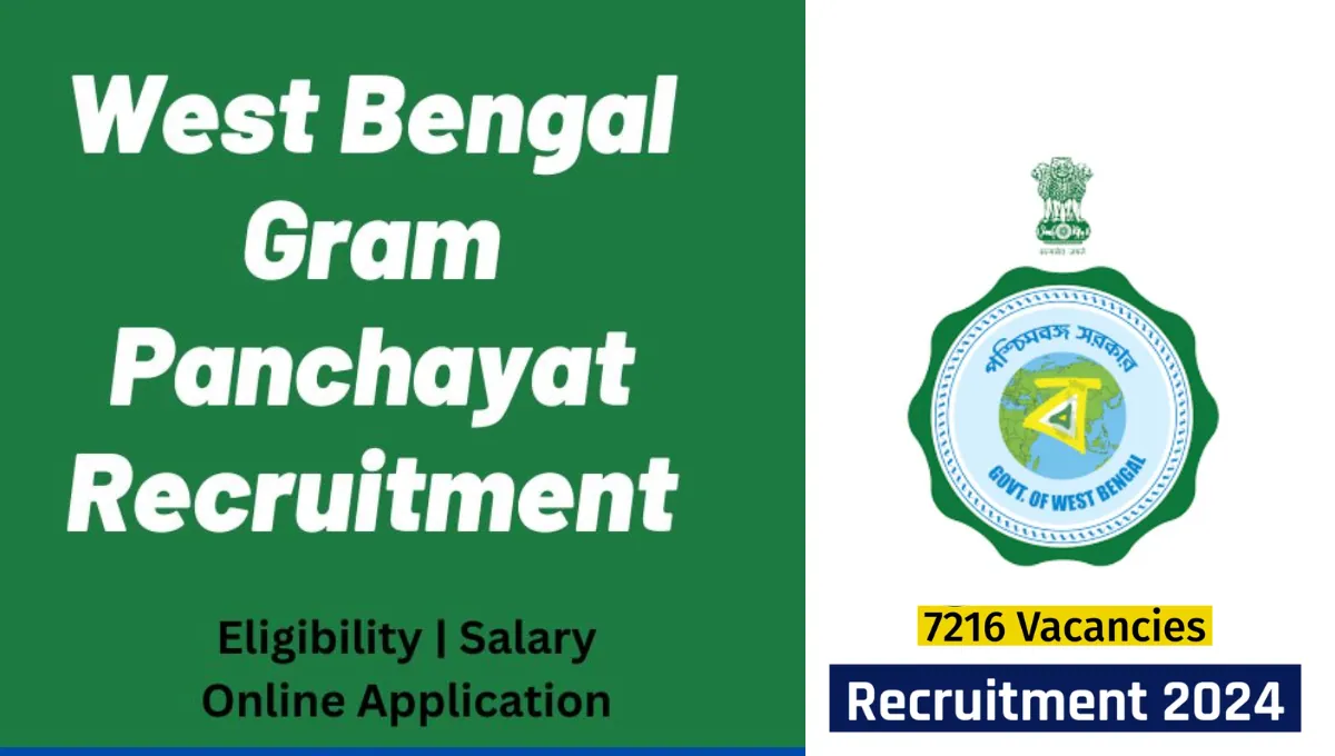 WB Panchayat Recruitment 2024