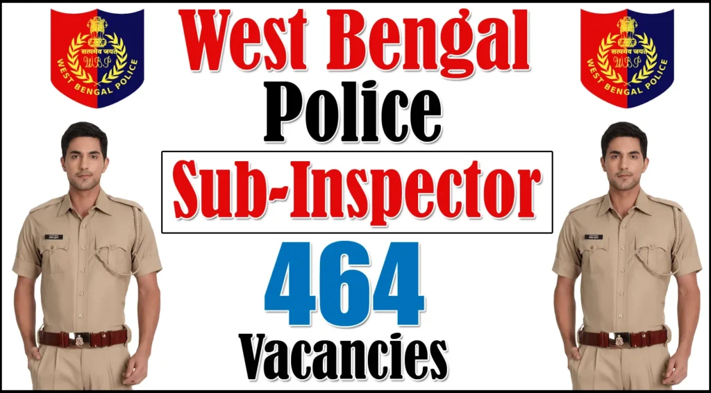 WB Police SI Recruitment 2024