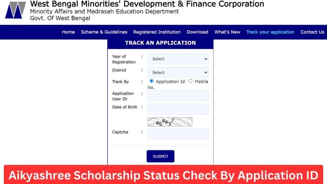Aikyashree Scholarship Status Check 2024