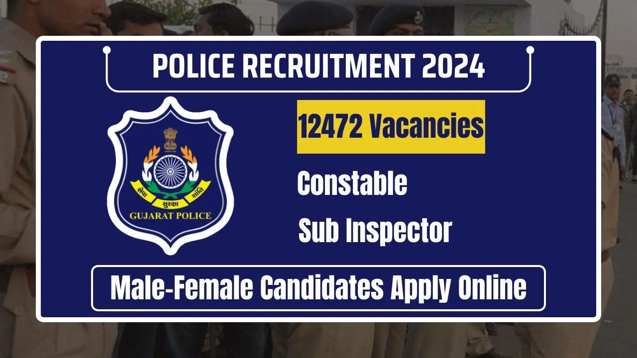 Gujarat Police Recruitment 2024