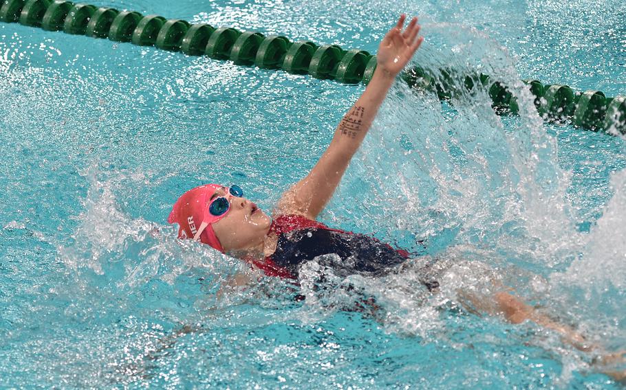 Backstroke Distance Swimming