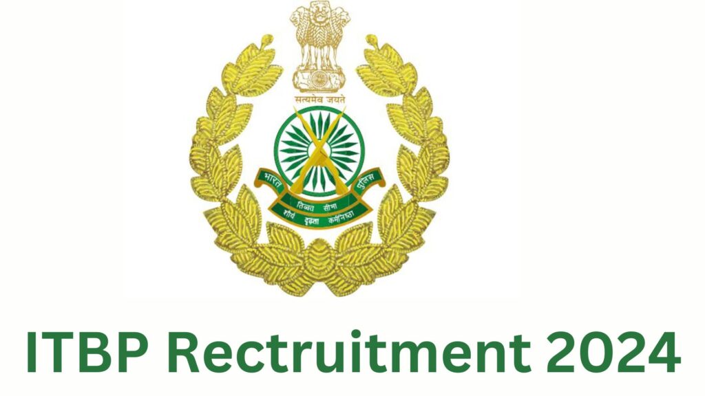 ITBP Paramedical Staff Recruitment 2024