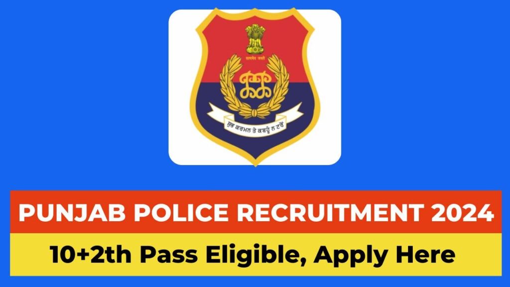 Punjab Police SI Recruitment 2024