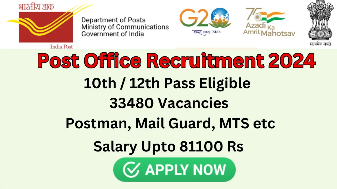 India Post Office Recruitment 2024