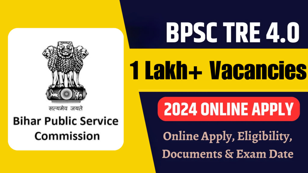 BPSC TRE 4.0 Notification 2024