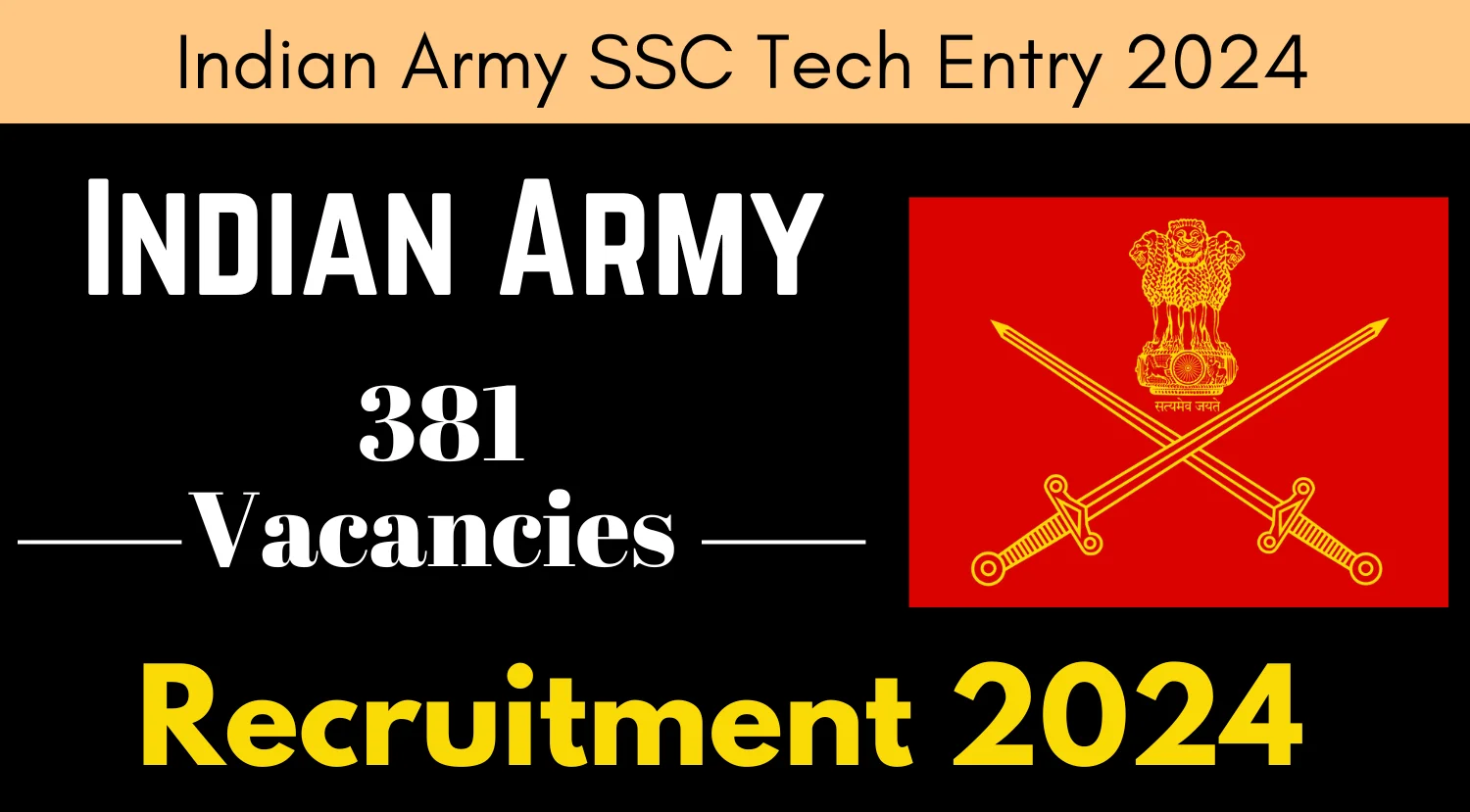 Indian Army SSC Tech Entry 2024