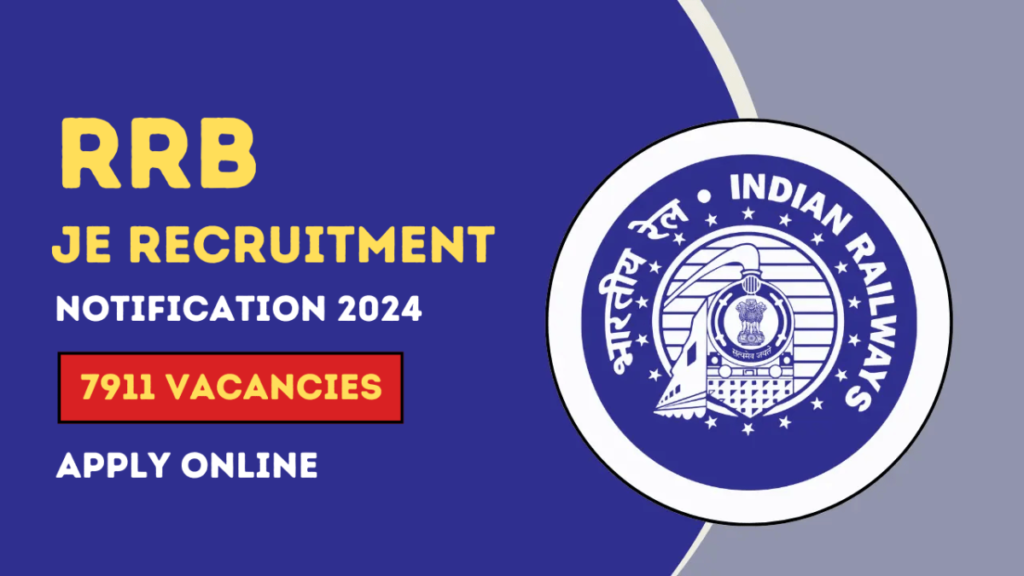 RRB JE Recruitment 2024