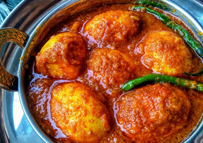 ডিম কষা বানানোর পদ্ধতি